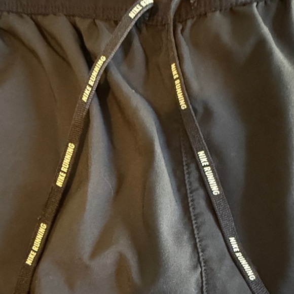 Nike Black Shorts with Gold Logo - Picture 4 of 5